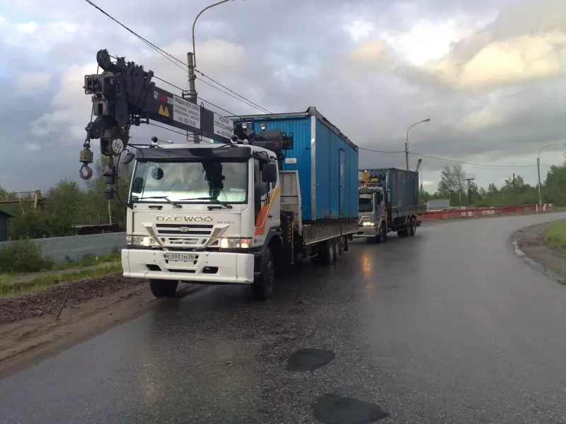 Перевозка негабаритных грузов